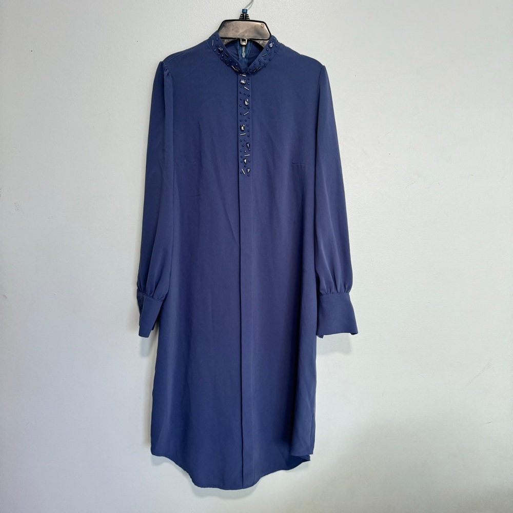 Women’s Periwinkle Blue Shirt Dress